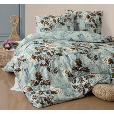 Domácnost - Francouzské povlečení Satén 200x200, 70x90cm Freshen, Výběr zapínání: zipový uzávěr