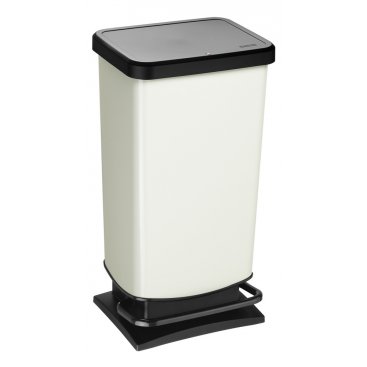 Domácnost - Odpadkový koš PASO 40 l / Bílá