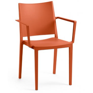 Zahrada - Křeslo MOSK ARMCHAIR - cihlová