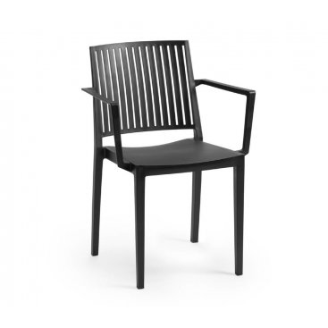 Zahrada - Křeslo BARS ARMCHAIR - černá