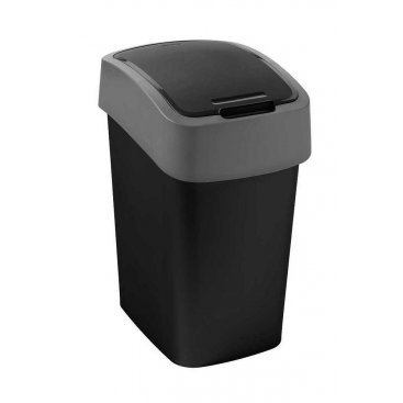 Domácnost - FLIPBIN 9L odpadkový koš / černý