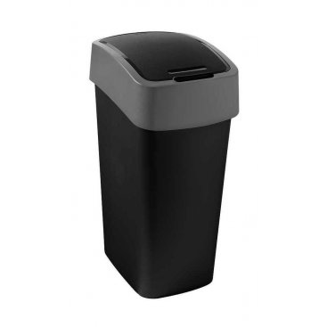 Domácnost - FLIPBIN 45L odpadkový koš / černý