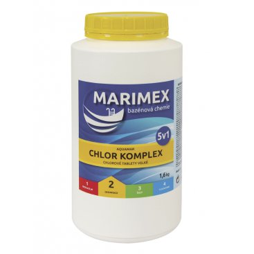 IMPORT MARIMEX - Marimex chlor komplex 5v1 1,6 kg       (tableta)