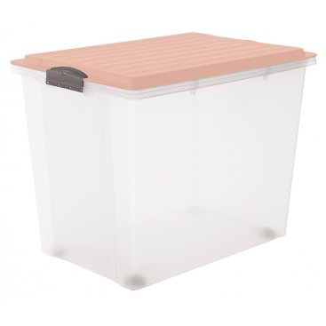 Domácnost - úložný box COMPACT 70L - růžová