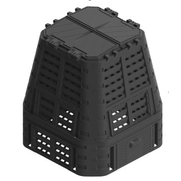 Zahrada - Kompostér 740 L - černý