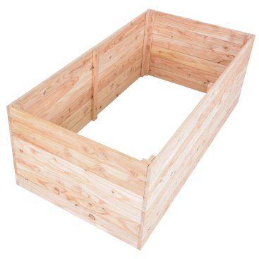 Zahrada - záhon vyvýšený PREMIUM MODŘÍN 135x70x50cm dřevěný