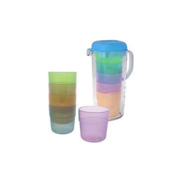 Kempování - Sada sklenic a džbánku Eurotrail