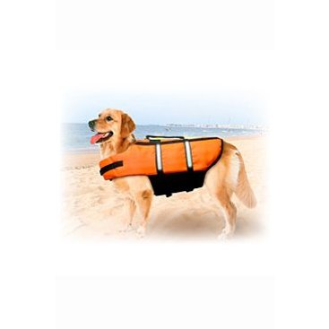 Mazlíčci - Vesta plavací Dog M 35cm oranžová