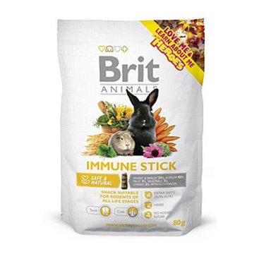 Mazlíčci - Brit Animals  Immune Stick for Rodents 80g