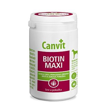 Mazlíčci - Canvit Biotin Maxi pro psy 500g new