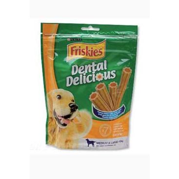 Mazlíčci - Friskies pochoutka pes DentalDelicious Med.&Large 200g