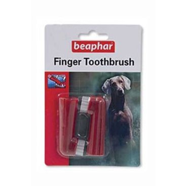 Mazlíčci - Beaphar Zubní kartáček na prst pes