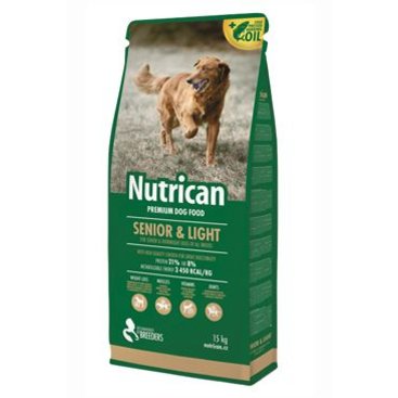 Mazlíčci - NutriCan Senior Light 3kg