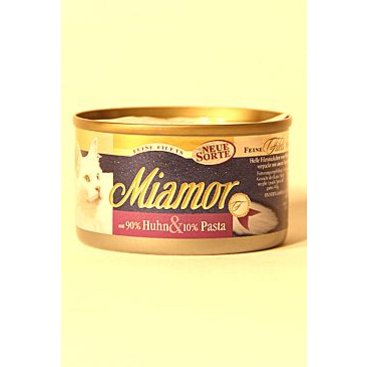 Mazlíčci - Miamor Cat Filet konzerva kuře+těstoviny 100g