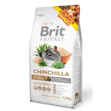 Mazlíčci - Brit Animals Chinchila Complete 1,5kg