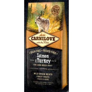 Mazlíčci - Carnilove Dog Salmon & Turkey for LB Adult  NEW 1,5kg