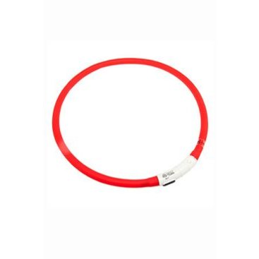 Mazlíčci - Obojek USB Visio Light 70cm červený KAR 1ks