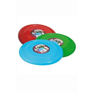 Mazlíčci - Hračka pes létající talíř plast 23cm různé barvy KAR