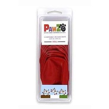 Mazlíčci - Botička ochranná Pawz kaučuk S červená 12ks