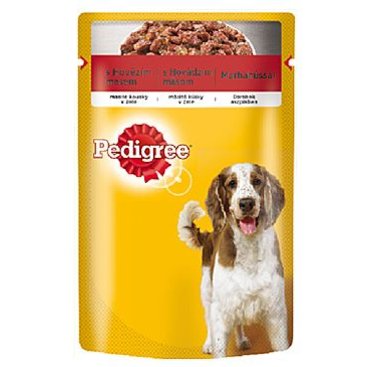 Mazlíčci - Pedigree kapsa Adult hovězí 100g