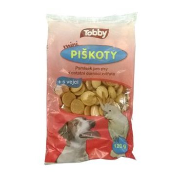 Mazlíčci - Piškoty TOBBY pro psy MINI 120g