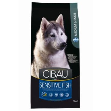 Mazlíčci - CIBAU Dog Adult Sensitive Fish&Rice 12kg