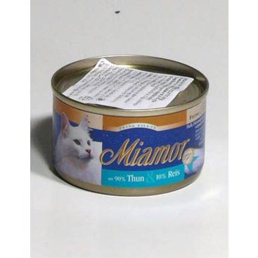 Mazlíčci - Miamor Cat Filet konzerva tuňák+rýže 100g