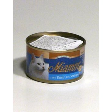 Mazlíčci - Miamor Cat Filet konzerva tuňák+krevety 100g