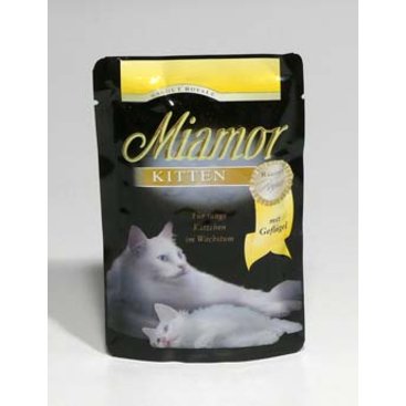 Mazlíčci - Miamor Cat Ragout Junior kapsa drůbež100g