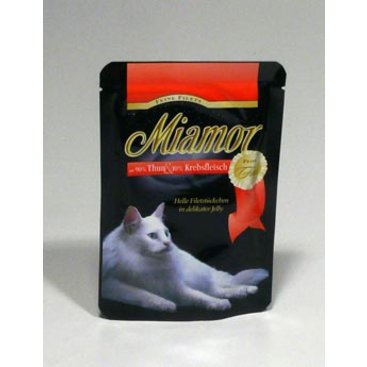 Mazlíčci - Miamor Cat Filet kapsa tuňák+krab 100g