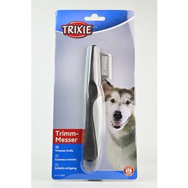 Mazlíčci - Nůž trimovací In Style velké zuby Trixie