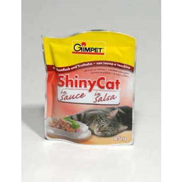 Mazlíčci - Gimpet kočka konz. ShinyCat  Junior tuňák 2x70g