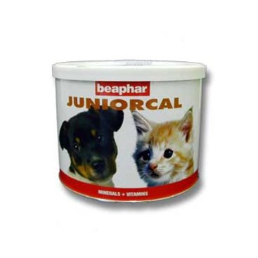 Mazlíčci - Beaphar vitam pes,kočka Juniorcal Min.-Vitam. plv 200g