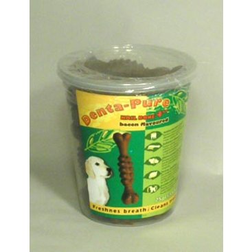Mazlíčci - Pochoutka dentální DENTA-PURE bacon  25ks