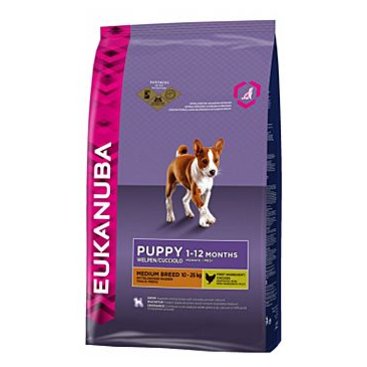 Mazlíčci - Eukanuba Dog Puppy&Junior Medium 3kg