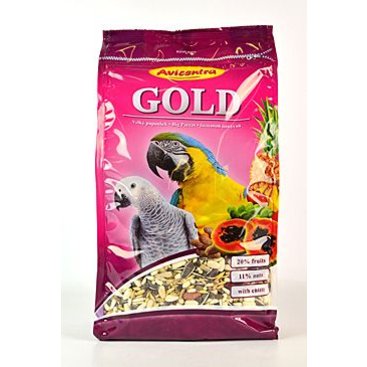 Mazlíčci - Avicentra velký papoušek Gold 850g