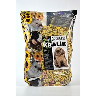 Mazlíčci - FINE PET Zakrslý králík premium 800g