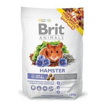 Mazlíčci - Brit Animals Hamster Complete 100g