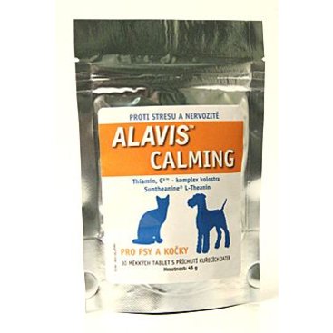 Mazlíčci - Alavis Calming pro psy a kočky 30tbl 45g
