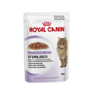 Mazlíčci - Royal canin Kom.  Feline Sterilised kaps v želé 85g