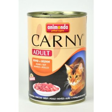 Mazlíčci - Animonda konz. kočka Adult hovězí/kuřecí 400g