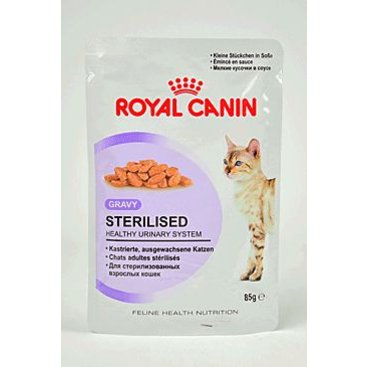 Mazlíčci - Royal canin Kom.  Feline Sterilised kaps ve šťávě 85g