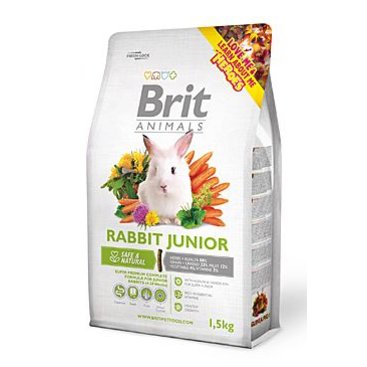 Mazlíčci - Brit Animals Rabbit Junior Complete 1,5kg