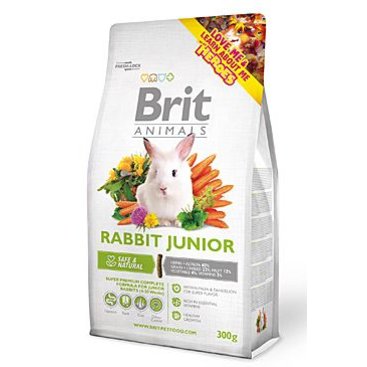Mazlíčci - Brit Animals Rabbit Junior Complete 300g