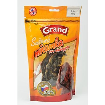 Mazlíčci - GRAND Suš. Mňamka srdce 100g