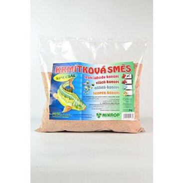 Mazlíčci - Krmítková směs jahoda - konopí 2kg