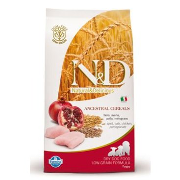 Mazlíčci - N&D Low Grain DOG Puppy Chicken & Pomegranate 2,5kg