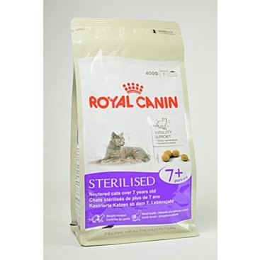 Mazlíčci - Royal canin Kom.  Feline Sterilised 7+ 400g