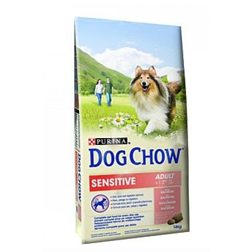 Mazlíčci - Purina Dog Chow Adult Sensitive Salmon&Rice 14kg