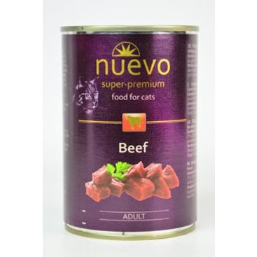 Mazlíčci - Nuevo kočka adult Hovězí konz. 400g